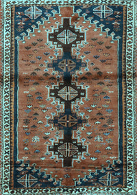 Persian Light Blue Traditional Rug, tr1908lblu