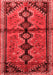 Persian Red Traditional Area Rugs