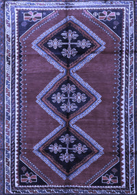 Persian Blue Traditional Rug, tr1909blu