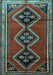 Machine Washable Persian Light Blue Traditional Rug, wshtr1909lblu