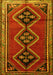 Persian Yellow Traditional Rug, tr1909yw