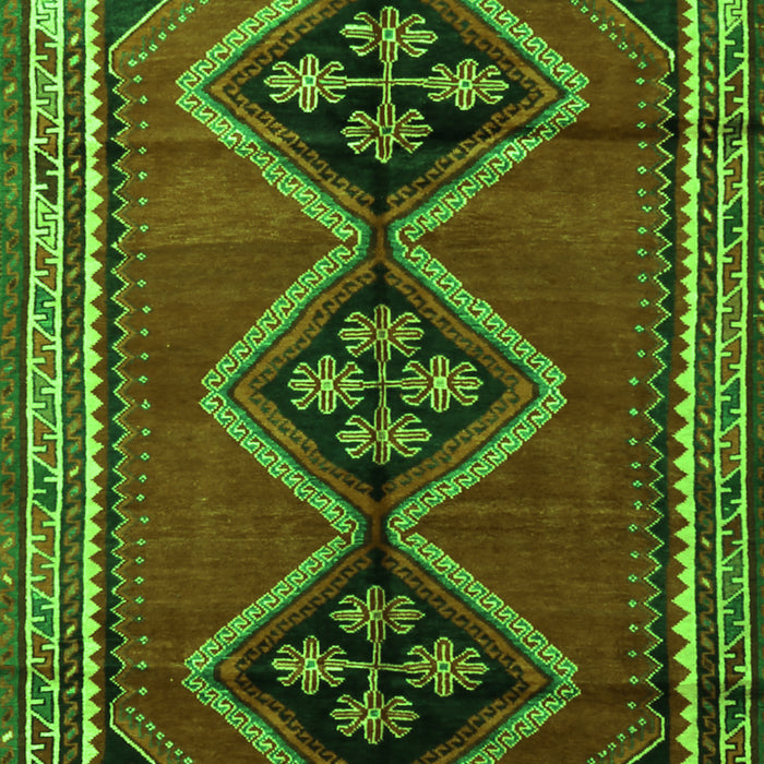 Persian Green Traditional Rug, tr1909grn