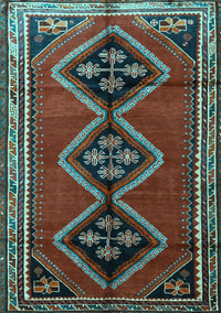 Persian Light Blue Traditional Rug, tr1909lblu