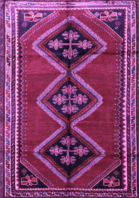 Persian Purple Traditional Rug, tr1909pur