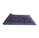 Sideview of Persian Blue Traditional Rug, tr1909blu