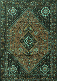 Persian Turquoise Traditional Rug, tr1910turq