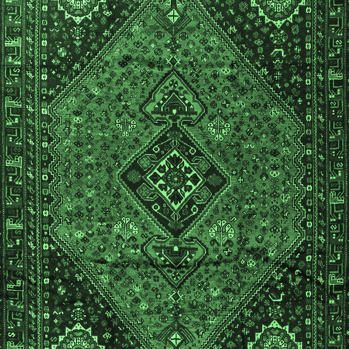 Persian Emerald Green Traditional Rug, tr1910emgrn