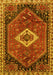 Machine Washable Persian Yellow Traditional Rug, wshtr1911yw