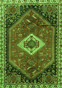 Persian Green Traditional Rug, tr1911grn