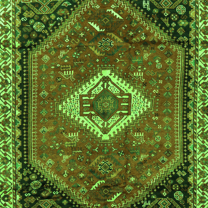Persian Green Traditional Rug, tr1911grn
