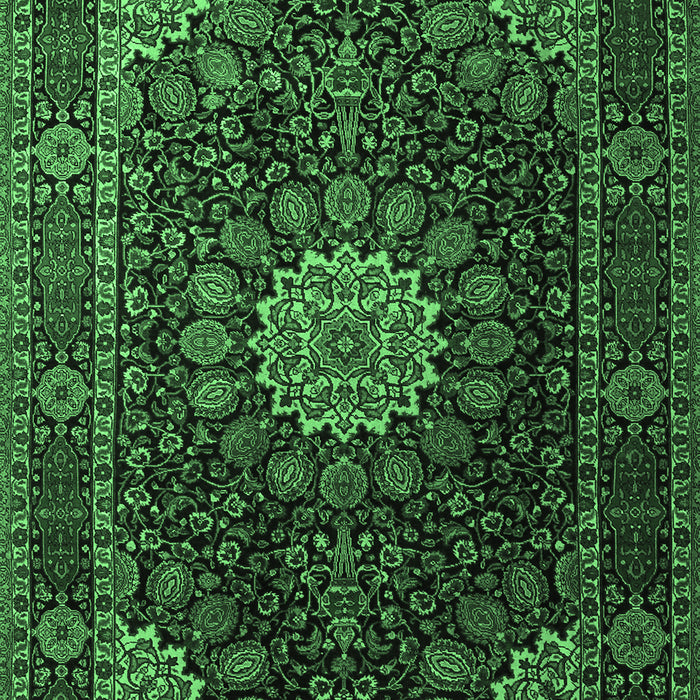 Persian Emerald Green Traditional Rug, tr1912emgrn