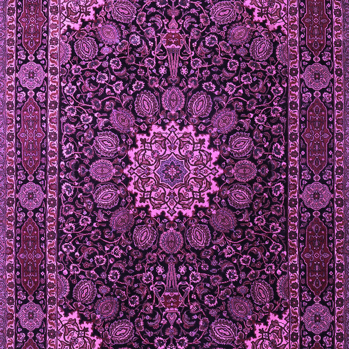 Machine Washable Persian Purple Traditional Area Rugs, wshtr1912pur