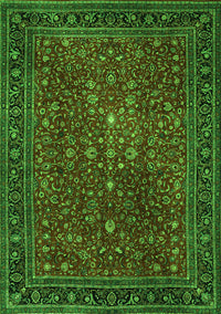Persian Green Traditional Rug, tr1913grn