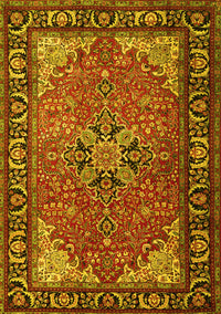 Persian Yellow Traditional Rug, tr1914yw