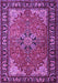 Machine Washable Persian Purple Traditional Area Rugs, wshtr1914pur