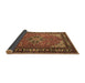 Sideview of Persian Brown Traditional Rug, tr1914brn