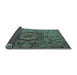 Sideview of Animal Light Blue Traditional Rug, tr1915lblu