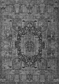 Animal Gray Traditional Rug, tr1915gry