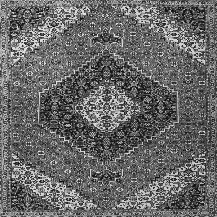 Serging Thickness of Persian Gray Traditional Rug, tr1916gry