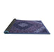 Sideview of Persian Blue Traditional Rug, tr1916blu