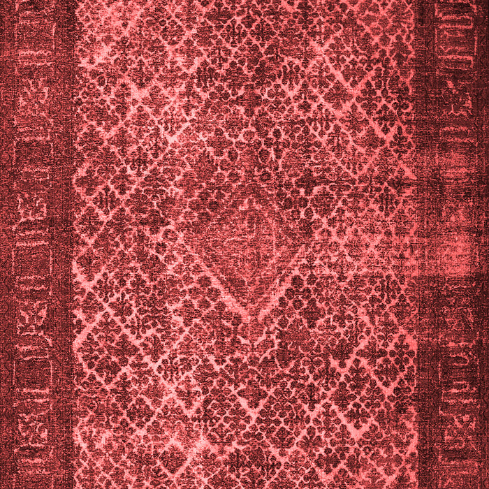 Machine Washable Persian Red Traditional Rug, wshtr1917red