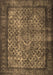 Persian Brown Traditional Rug, tr1917brn