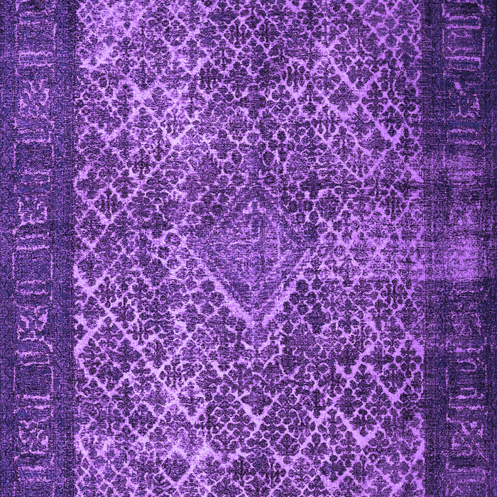 Machine Washable Persian Purple Traditional Area Rugs, wshtr1917pur