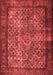 Persian Red Traditional Area Rugs