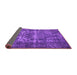 Sideview of Persian Purple Traditional Rug, tr1918pur