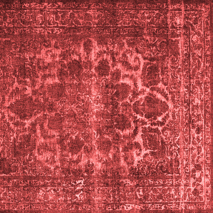 Machine Washable Persian Red Traditional Rug, wshtr1918red