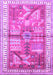 Machine Washable Animal Purple Traditional Area Rugs, wshtr191pur