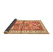 Sideview of Animal Brown Traditional Rug, tr191brn