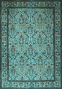 Persian Light Blue Traditional Rug, tr1921lblu