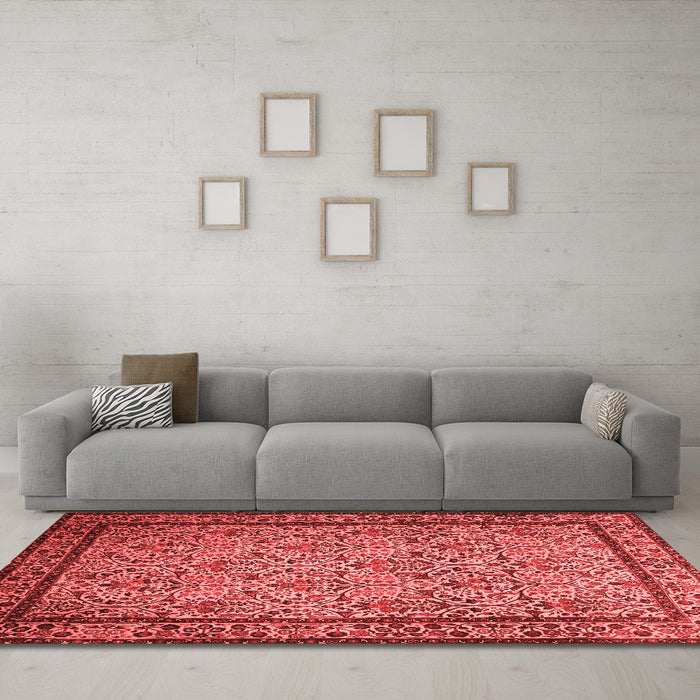 Traditional Red Washable Rugs