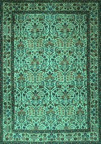 Persian Turquoise Traditional Rug, tr1921turq