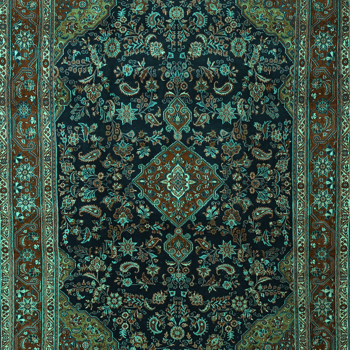 Persian Turquoise Traditional Rug, tr1922turq