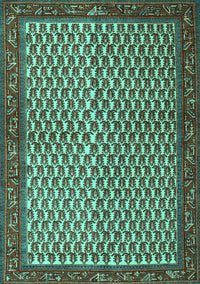 Persian Turquoise Traditional Rug, tr1923turq