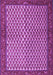 Machine Washable Persian Purple Traditional Area Rugs, wshtr1923pur