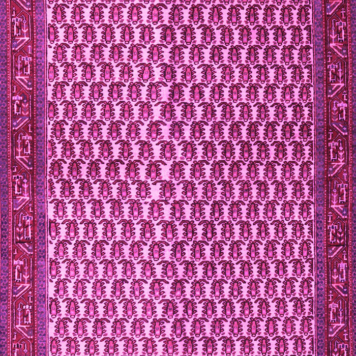 Machine Washable Persian Pink Traditional Rug, wshtr1923pnk