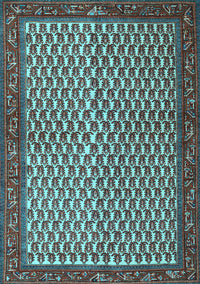 Persian Light Blue Traditional Rug, tr1923lblu