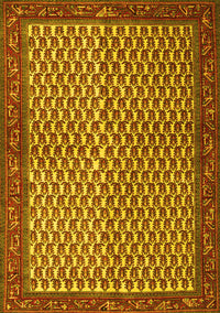 Persian Yellow Traditional Rug, tr1923yw