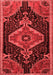 Persian Red Traditional Area Rugs