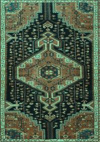 Persian Turquoise Traditional Rug, tr1924turq