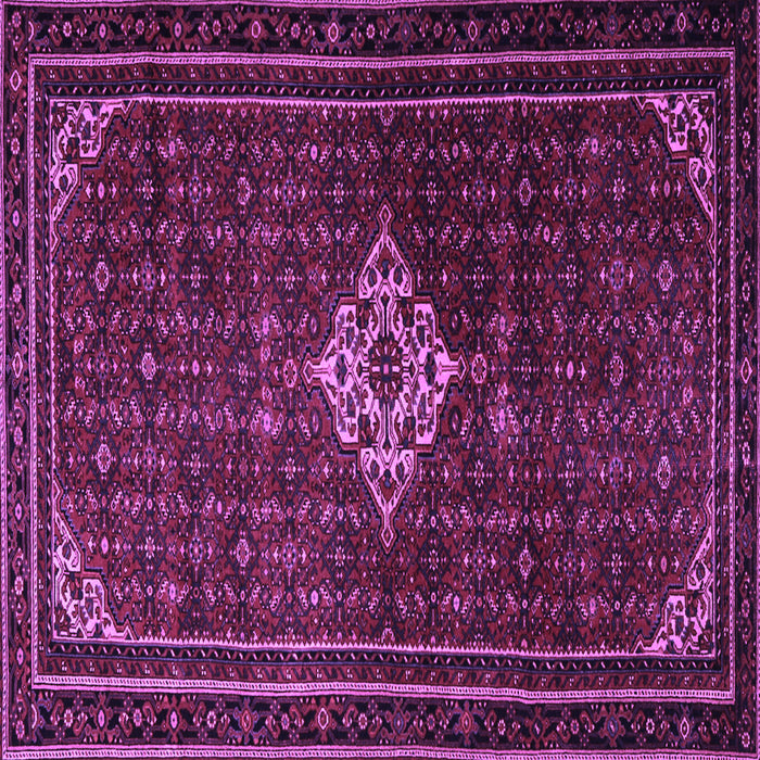 Square Persian Purple Traditional Rug, tr1925pur