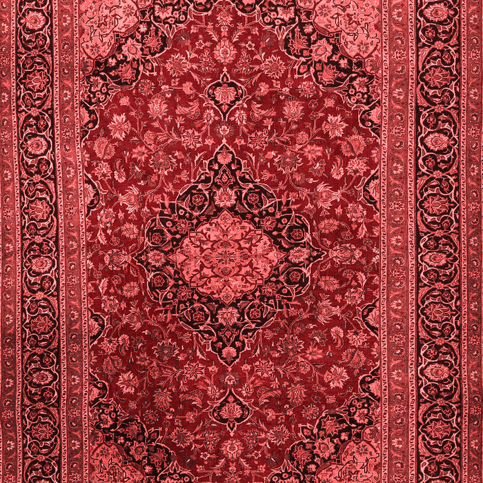 Machine Washable Persian Red Traditional Rug, wshtr1926red