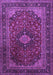 Machine Washable Persian Purple Traditional Area Rugs, wshtr1926pur