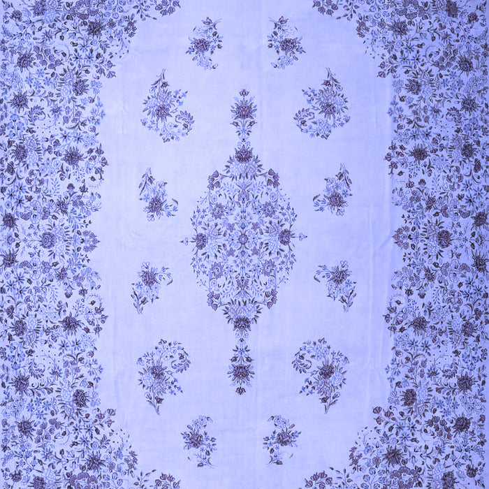 Medallion Blue Traditional Rug, tr1927blu