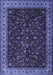 Persian Blue Traditional Rug, tr1928blu