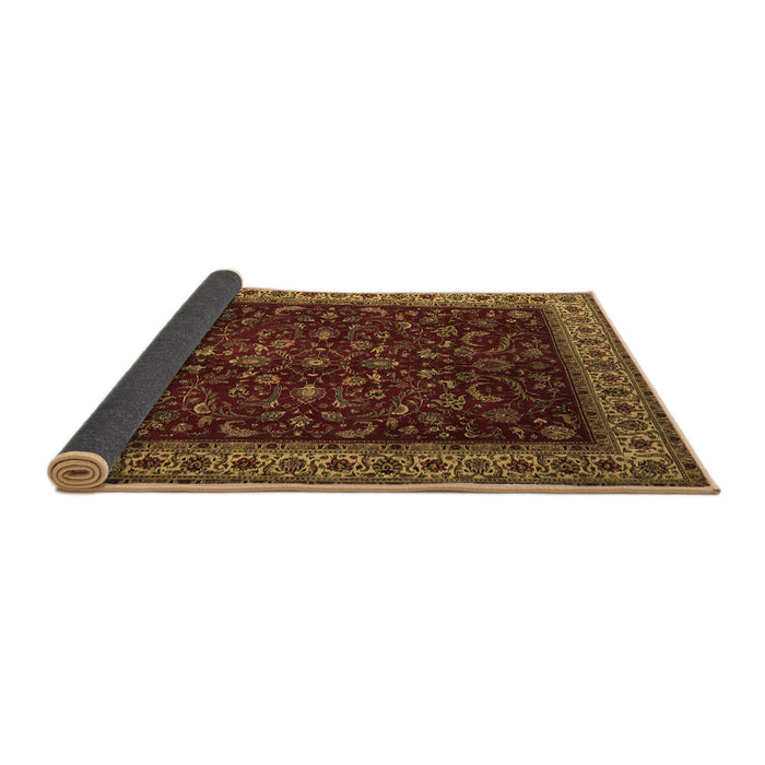 Sideview of Persian Brown Traditional Rug, tr1928brn