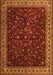 Persian Orange Traditional Rug, tr1928org